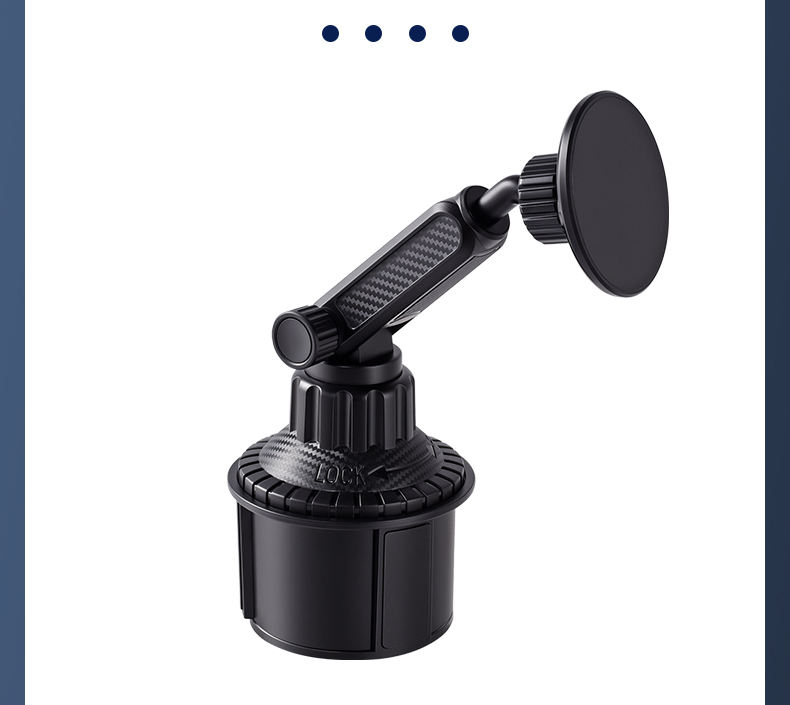 Universal Magnetic Flexible Car Cup Phone Holder 360 Rotation Strong Magnet for All Smartpho<i></i>nes - OE